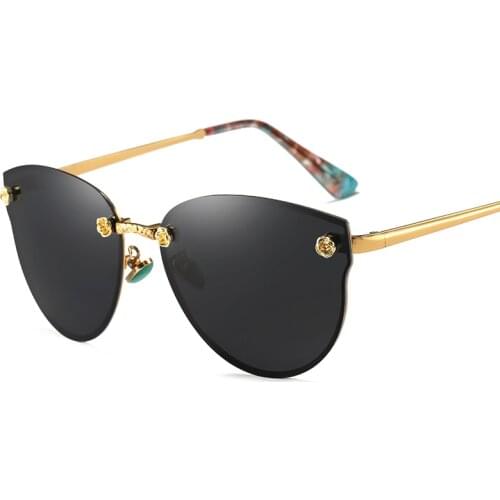 Luxury brand Polarized Sunglasses for women Men 2021 high quality uv400 Frameless Oculos De Sol