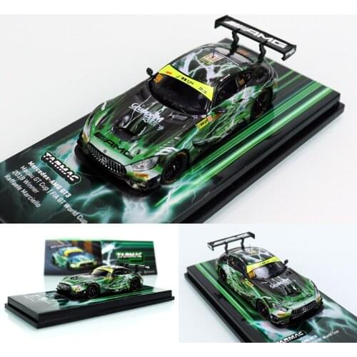 Tarmac works TW model 1:64 BENZ AMG GT3 Macau GT Cup 2019 Winner #999 Collect die casting alloy car models