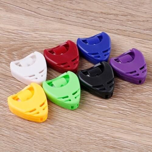 1PCS Guitar Picks Box Boxes Fish Special Can Stick Paddle Accessories Dial Clip