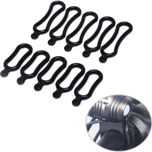 10PCS O-Ring Rubber O Ring Sealing Kit For LED Bicycle Light Headlamp Installation Mount