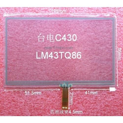 2pcs/lot 4.3C430 01G201