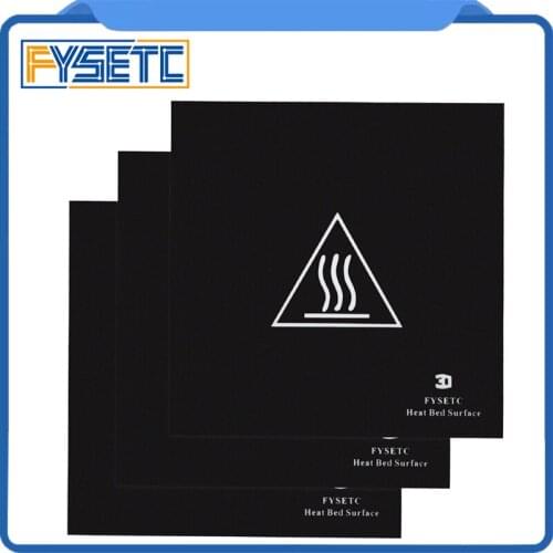 4pcs Build Plate Tape 220x220mm Frosted Heated Bed 8.6''x8.6'' Sticker Build Sheet For Wanhao i3 Anet A8 A6 Tarantula Ender-3