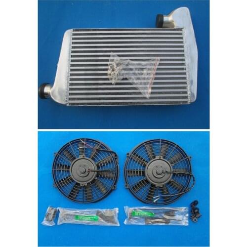 Brand new for Ford falcon BA BF XR6 Turbo alloy aluminum intercooler & fans