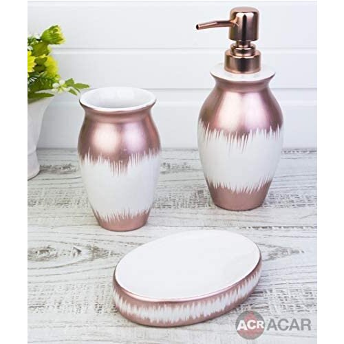 Acar Porcelain 3-Piece Bathroom Set