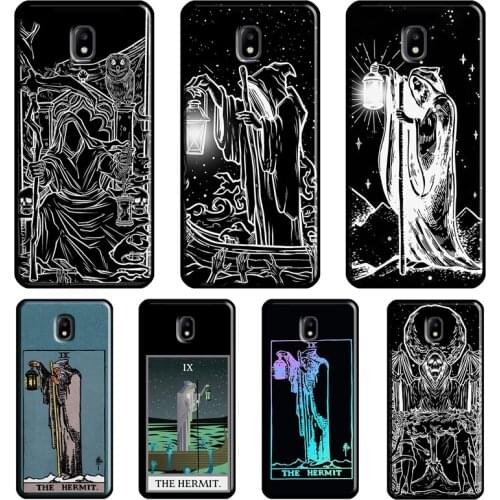 The Hermit Tarot Card Witchcraft Case For Samsung Galaxy J5 J1 J3 J7 A3 A5 2016 2017 J4 J6 J8 A8 A6 Plus A7 A9 2018 Cover