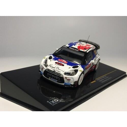 IXO 1:43 2013 CITROEN DS3 WRC #22 Collection Metal Die-cast Simulation Model Cars Toys