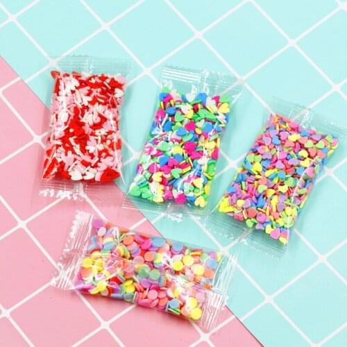 Creative Slime Crystal Mud Fillers Multi Styles Soft Pottery Simulation Decorations Practical DIY Clay Craft Decor Supplies