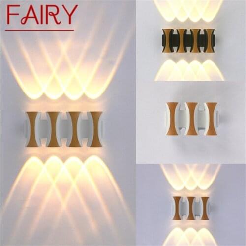 FAIRY New Outdoor Wall Light Contemporary Creative LED Sconces Lamp Waterproof Decorative For Home Porch Villa