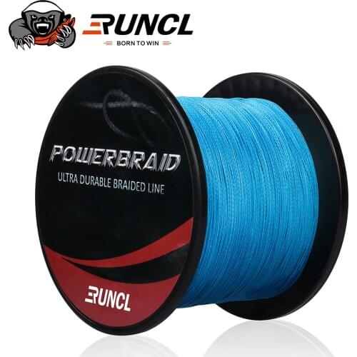 RUNCL 274M 457M 914M PE Braided Fishing Line 4/8 Strand 15-115LB Floating Line Braid Multifilament Fishing Line for Carp Wire