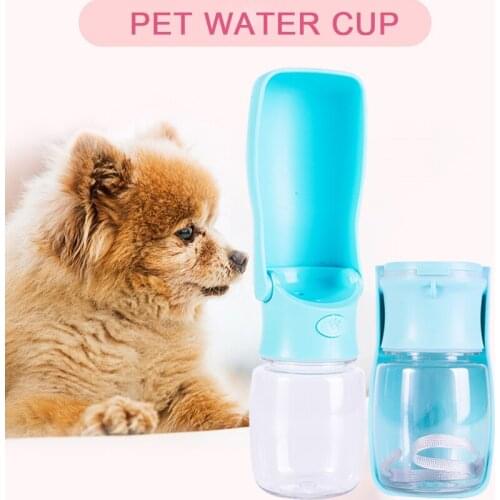 Dogs and Cat Drinkers Feeder Outdoor Drinking Bottle Pet Feeding Drinking Cup 2 in 1 Water Bowl for Cat Dog Accessories 2021 New