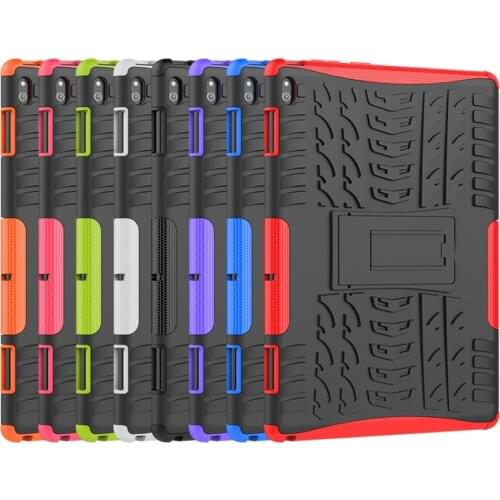 Shockproof Armor For Lenovo Tab E10 Case 10.1 inch TB-X104F TB X104F Case TPU+PC Hybrid armor Stand Tablet Cover +FilmPen