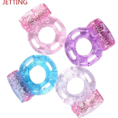 Stretchy Butterfly Ring Silicon Vibrating Cock Ring Penis Rings Adult Sex Toys For Man Woman Relaxation