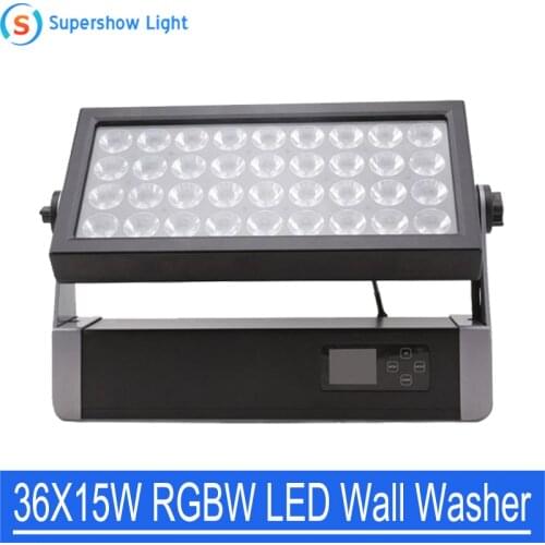 SGM P5 36x15W RGBW 4 in 1 Outdoor IP65 2.4G Wireless Control Led Wall Washer Moving Head Lighting