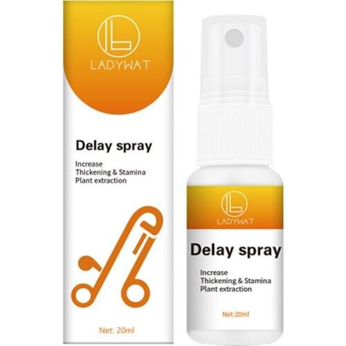 20ML Sex Delay Spray for Men Non-Numbing Male Delay Ejaculation Sex Spray Premature EjaculationMan Prolong Sprays Penis