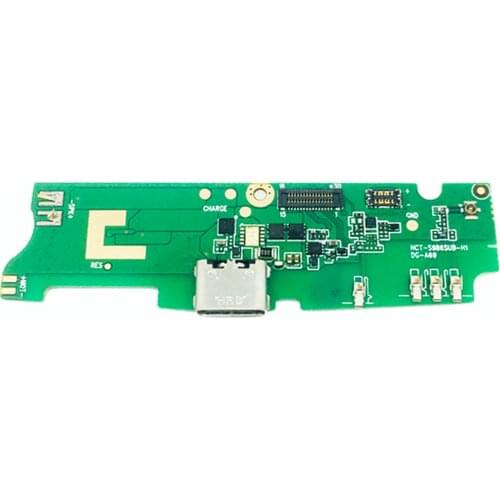 For Doogee BL9000 USB Board Charging Port Microphone Type-C Plug Repair Part Replacement 5.99 inch Phone