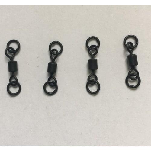 1000 x Double Ring Swivel-Chod Swivel-Carp Terminal End Tackles for Fishings