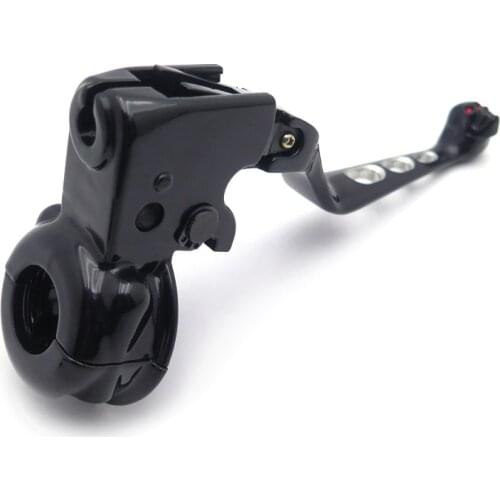 Aftermarket free shipping motorcycle Skull Clutch Lever Mount Bracket For Harley davidson 96-07 Road King 95-03 Sportster 883