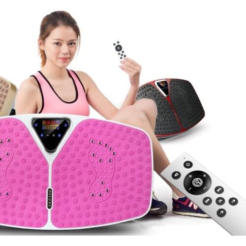 Home exercise massage & relaxation lose weight whole body building massage vibration platform exercise machines