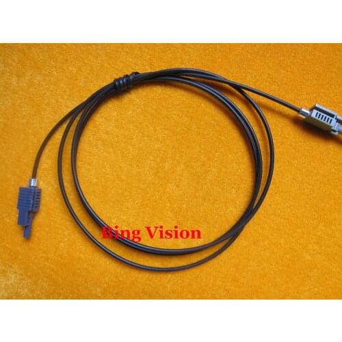 UL listed fiber jumper plastic optical cord,1.0mmHFBR-4503z/4513z 2meter ,customized AVAGO pof jumper