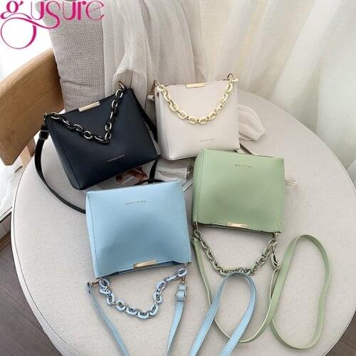 Casual Large Capacity Tote Women Handbags Luxury Designer Pu Leather Shoulder Crossbody Bags Lady Chain Bucket Purse bolso