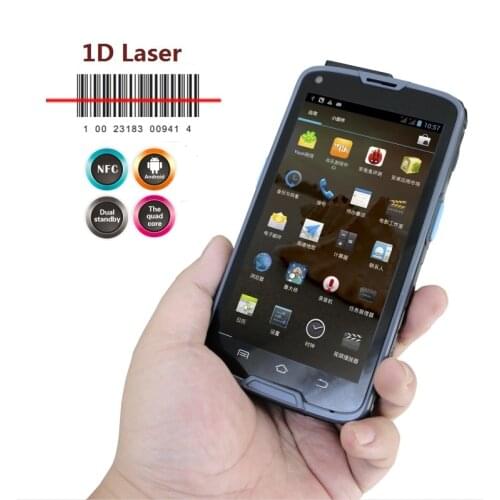 Industrial Android Tablet PDA 5 inch Display with Built-in 1D Barcode Reader, NFC,Bluetooth,WIFI,GPS,4G LS5S(1D)