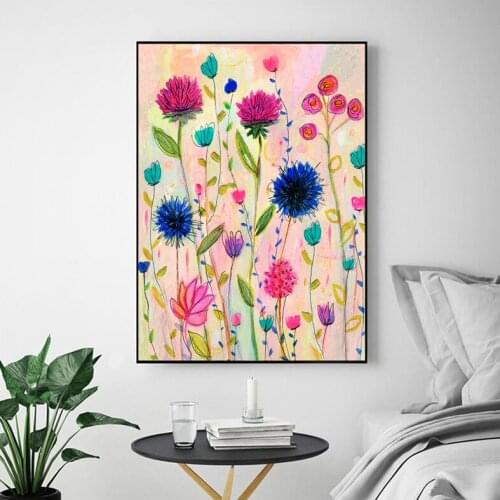 RealShining Painting Flowers By Numbers