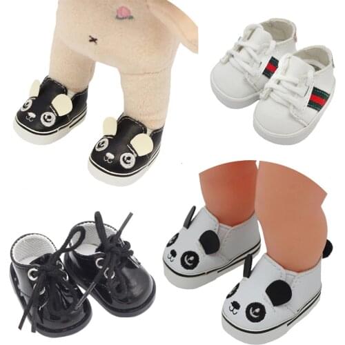 5.5*2.8cm PU Cute Doll Strap 14-inch Shoes For 1/6 Doll EXO dolls fit 14.5inch girl dolls boots Clothing Accessories toys Boots