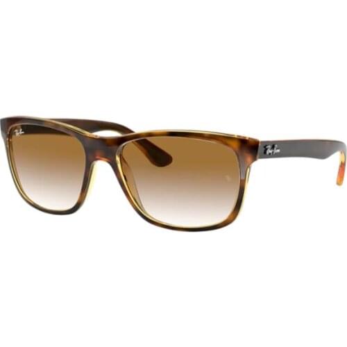 Rayban 4181 710/51 57 Wayfarer Model Sunglasses Brown Frame Brown Gradient Lenses High Quality Vision Man Sunglasses 2021