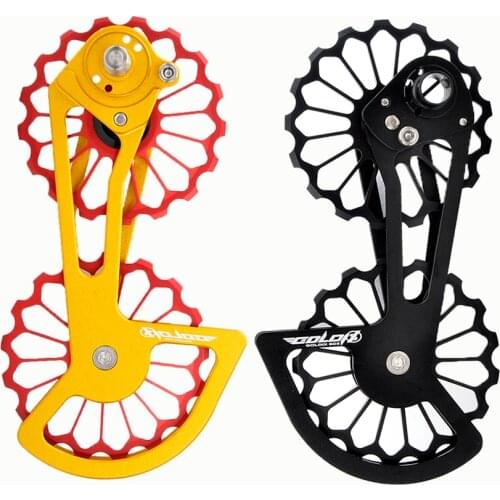 Aluminum Alloy 17T Road Bike Rear Derailleur Ceramic Bearing Pulley Guide Wheel For Shimano R6800 R7000 R8000 R9100 SRAM FORCE