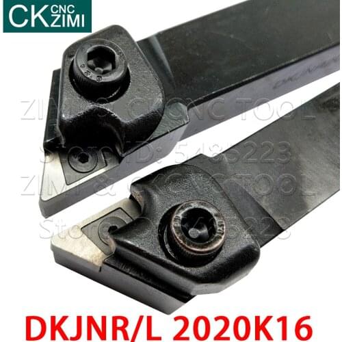 1pcs DKJNL 2020K16 DKJNR 2020K16 turning tools External turning Tools holder CNC Metal lathe Tools for KNUX 1604 carbide inserts