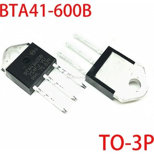 10pcs BTA41-600B BTA41600B BTA41 BTA41-600B Triacs 40 Amp 600 Volt TO-3P new original