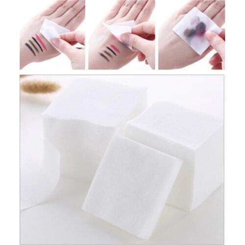1000pcs/box Multi-Function Makeup Remover Cotton Pad Soft Cleaning Nail Art Polish Wipe Makeup Remover Cosmetics Tools
