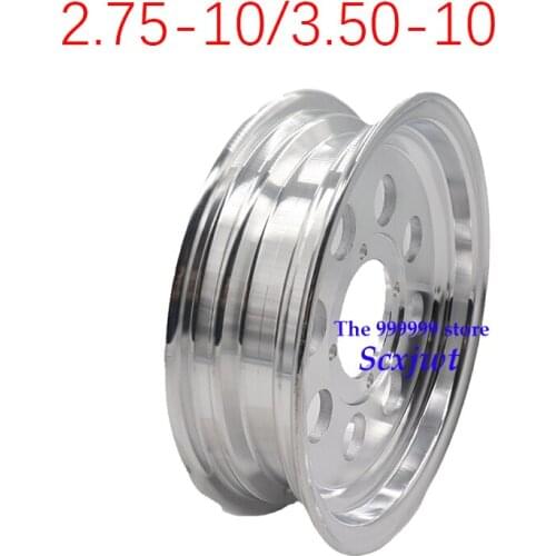 2.75-10 front or 3.50-10 rear wheel vacuum rim 10 inch Aluminium alloy wheel hub For monkey bike motorcycle accessories modified