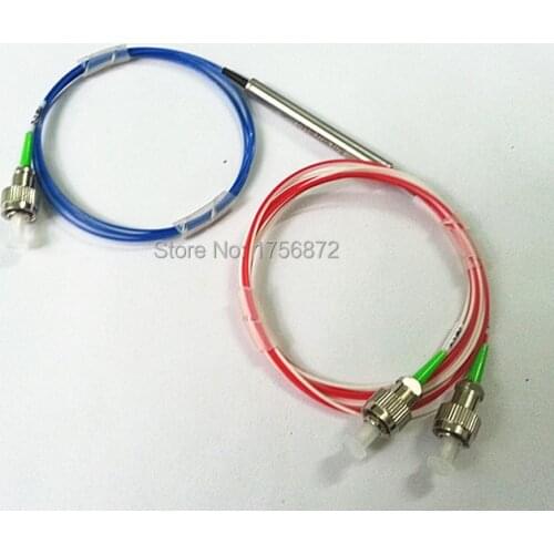 3 port Polarization Insensitive Optical Circulator P Grade 1550nm FC/APC Optical Circulator