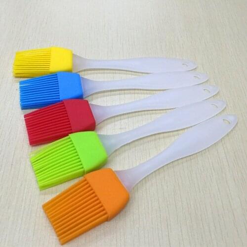 5pcs/lot Silicone Baking Bread Cake tools Pastry Oil Cream BBQ Utensil safety Basting Brush for cooking Pastry Tools ELB 146
