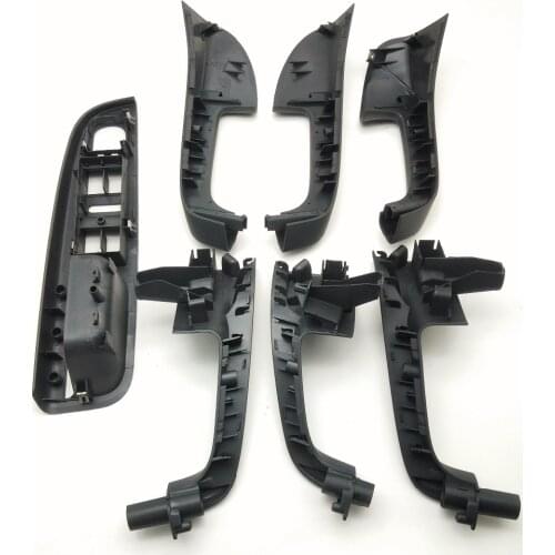 SKTOO 7 PCS Set FOR VW LHD Golf 5 Jetta MK5 Interior Door Handle