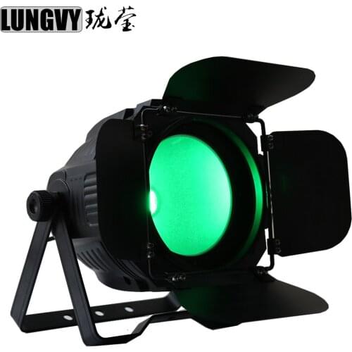 Free Shipping High Power LED Par Light COB 200W RGBW UV 6 in 1 DJ DMX Led Par Can Stage Lighting