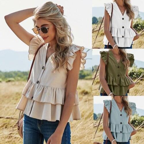Blackingift Sleeveless Blouses