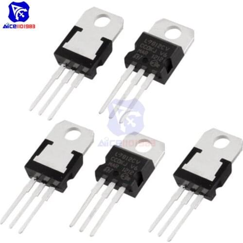 5 PCS/Lot IC Chips L7182CV TO-220 L7812 LM7812 7812 Voltage Regulators IC