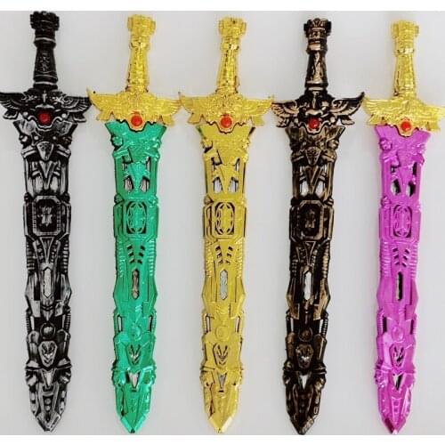 Childrens Toy Plastic Simulation Knife Sword Weapon 668 Flying Sword Props Model Decoration