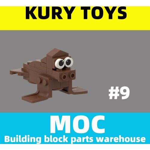 Kury Toys DIY MOC Building block parts For animal #9 seal toy brick