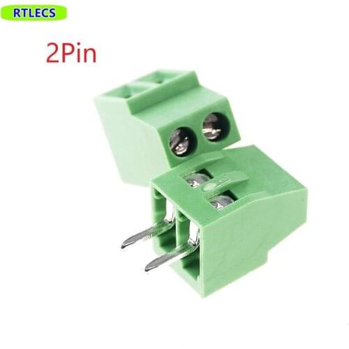 1000pcs terminal block PCB mount side wire entry stacking 2.54mm pitch 2 pole 10A 300V Rohs New Free shipping cross 1546215-2