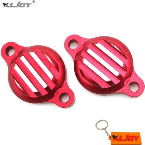 Red CNC Aluminum Tappet Valve Covers For Chinese Lifan 125cc 140cc Engine SSR YCF YX CRF50 XR50 Pit Dirt Monkey Bike Motorcycle