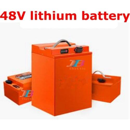 48v 60ah 35Ah 32Ah lithium ion battery 48V 40Ah 20Ah 10Ah li ion with BMS 13S for tricycle scooter bike go kart + Charger