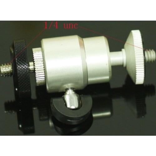 Mini Ball Head with Adjustable Hot Shoe Adapter for Speedlight Flash flash mount