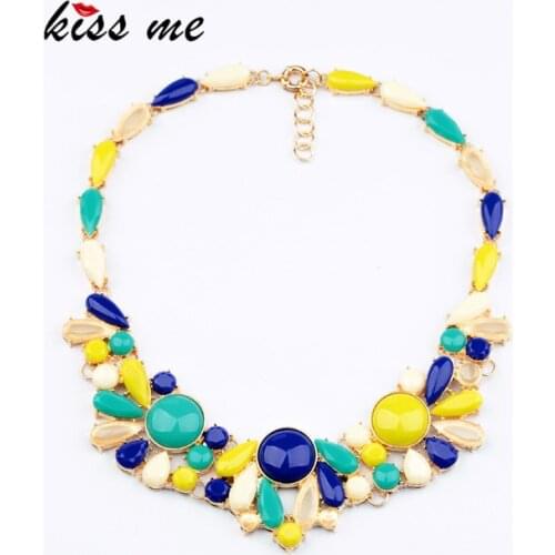 New Styles 2013 Fashion Jewelry Elegant Rainbow Plant Leaves Necklace Christmas Gifts