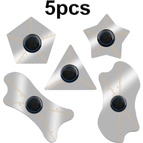 OOTDTY 5 Pcs/set Portable Ultra Thin Flexible Screen Pry Spudger Opening Card Stainless Steel for Mobile Phone Tablet Repair