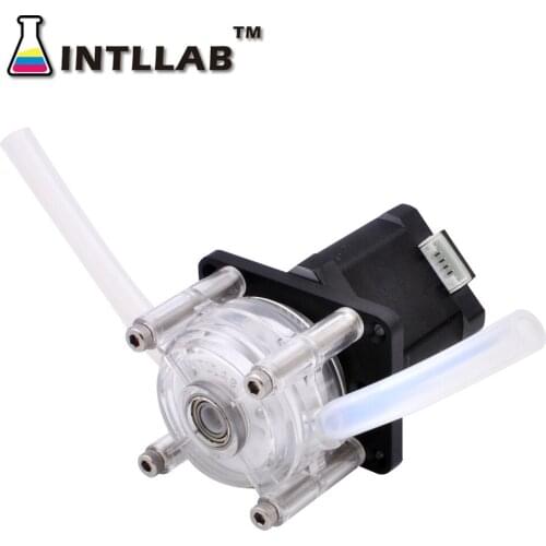 Peristaltic Pump stepper 12V DC, High Flowrate for Aquarium Lab Analytical