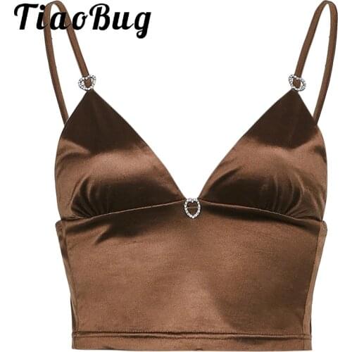 TiaoBug Womens Silk Tops