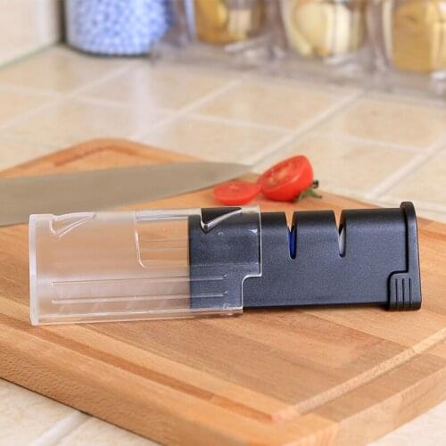 RISAMSHA Ceramic Knife Sharpener White Fused Alumina Grinding Wheel To Scale Knife Sharpener System RM006